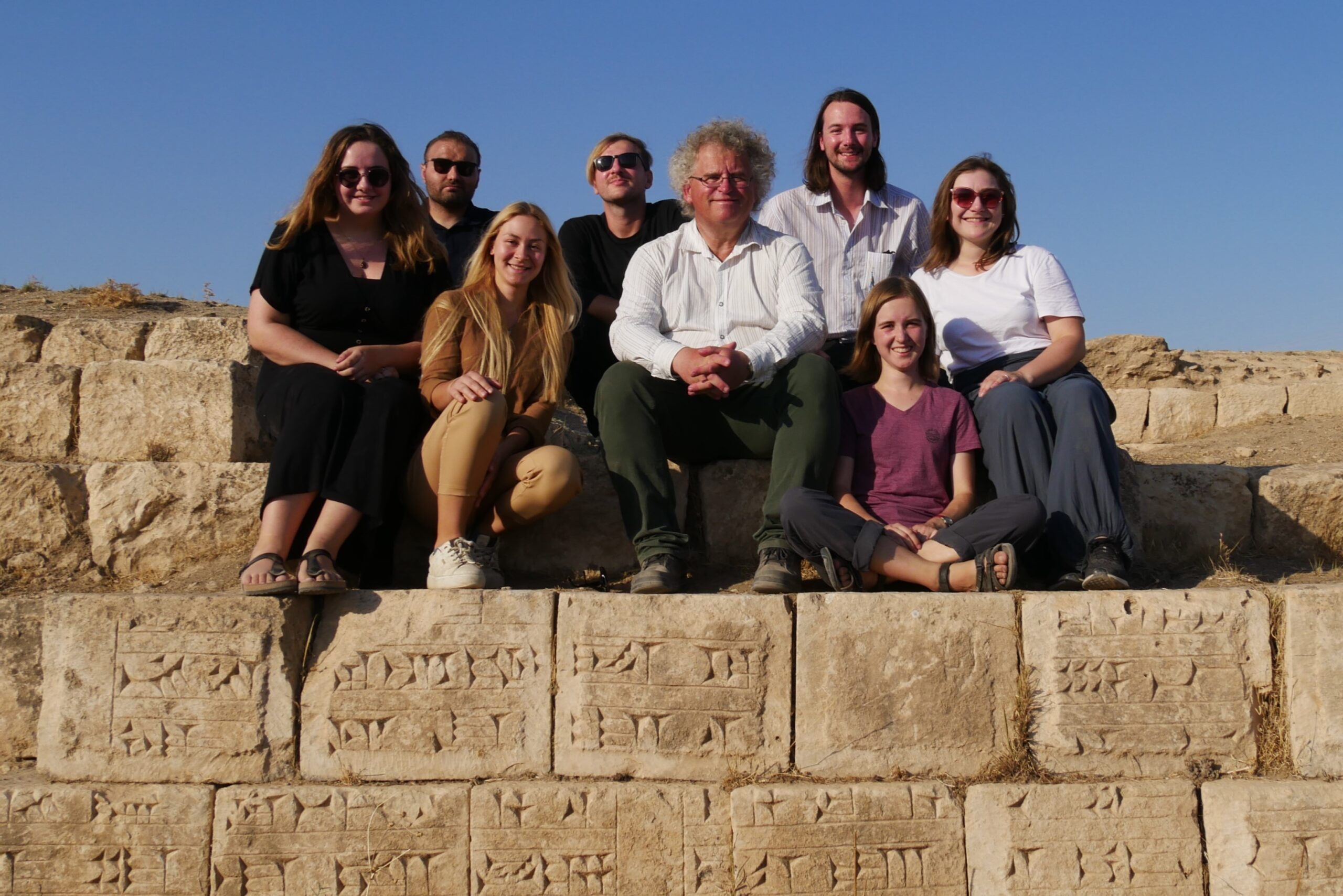 Excavations on Tell Derabun in summer 2022